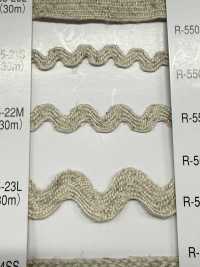 R-5505 Linen Series Zigzag Braid[Ribbons, Tapes, And Cords] RIVER Additional Images