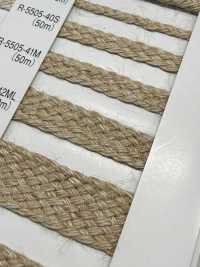 R-5505 Linen Series Rayon/Jute Braid Cord[Ribbons, Tapes, And Cords] RIVER Additional Images