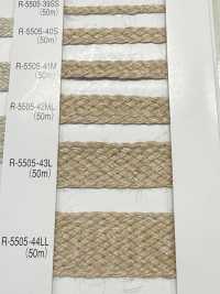 R-5505 Linen Series Rayon/Jute Braid Cord[Ribbons, Tapes, And Cords] RIVER Additional Images