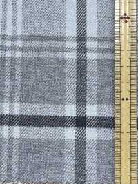 A-8190 Cotton Flannel Classic Big Check[Textile / Fabric] Arinobe Shoten Additional Images