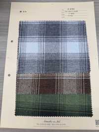 A-8193 Cotton Flannel Classic Overcheck[Textile / Fabric] Arinobe Shoten Additional Images