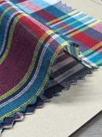 INDIA-2161 Cotton Madras Check[Textile / Fabric] Arinobe Shoten Additional Images