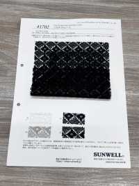 41702 Geo Diamond Lace[Textile / Fabric] SUNWELL Additional Images