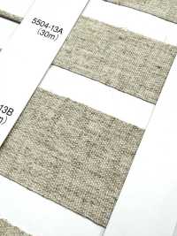 5504 Linen Series Plain Weave Tape[Ribbons, Tapes, And Cords] RIVER Additional Images