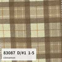 83087 21-wale Corduroy Tartan Check[Textile / Fabric] VANCET Additional Images