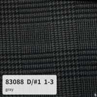 83088 21-wale Corduroy Glen Check[Textile / Fabric] VANCET Additional Images