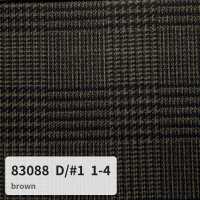 83088 21-wale Corduroy Glen Check[Textile / Fabric] VANCET Additional Images