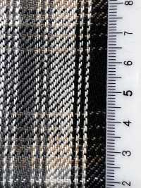 14449 Hank-KASE- 10s Spec Slub Twill Shadow Tartan Check[Textile / Fabric] SUNWELL Additional Images