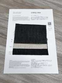 OWK1900 10oz Uneven Thread Cotton-linen Drill[Textile / Fabric] Oharayaseni Additional Images