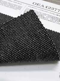 OEA42377 Bulgarian Highland Wool Linen Brush Pattern Washer Finish[Textile / Fabric] Oharayaseni Additional Images