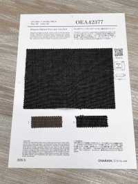OEA42377 Bulgarian Highland Wool Linen Brush Pattern Washer Finish[Textile / Fabric] Oharayaseni Additional Images