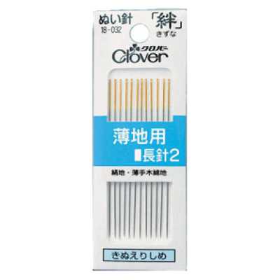18032 Sewing Needle Kizuna For Lightweight Fabrics, Long Needle 2 B2