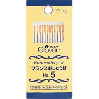 57005 French Embroidery Needle No. 5