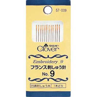 French Embroidery Needle No. 9