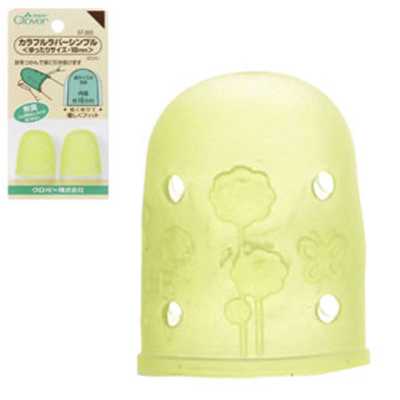 57393 Colorful Rubber Thimble <Roomy Size, 18 Mm>