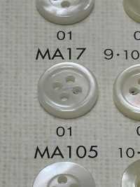 MA17 DAIYA BUTTONS Shell-like Polyester Button DAIYA BUTTON Sub Photo