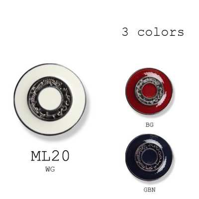 ML-20 Combination Italian Metal Button