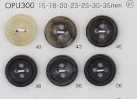 OPU300 Urea Resin Rimmed 4-hole Button Sub Photo