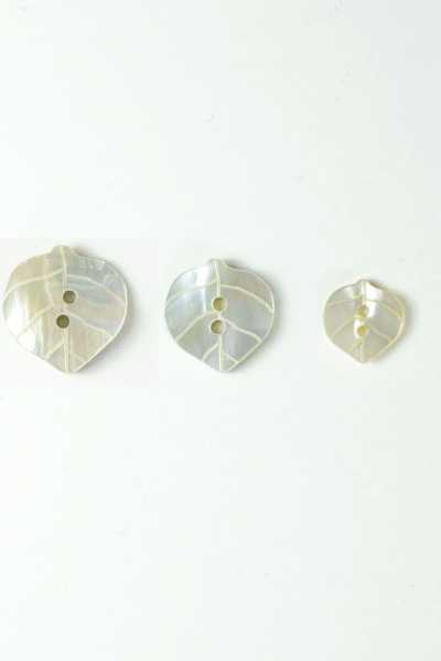 GAFFORELLI Leaf-shaped Shell Button