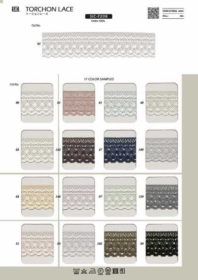 SIC-7208 Torchon Lace/23 Mm