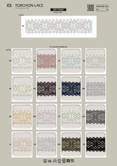 SIC-7265 Torchon Lace / 29 Mm
