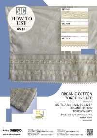 SIC-7320 Organic Cotton Torsion Lace/ 12mm SHINDO(SIC) Sub Photo