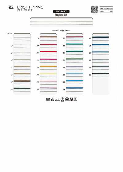 SIC-9437 Bright Piping Tape