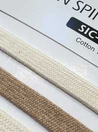 SIC-9603 Organic Cotton Flat Cord[Ribbon Tape Cord] SHINDO(SIC) Sub Photo