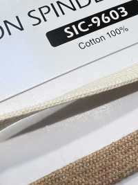 SIC-9603 Organic Cotton Flat Cord[Ribbon Tape Cord] SHINDO(SIC) Sub Photo