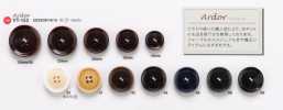 VT153 Nut-style Button For Jackets And Suits "Ardour Series"