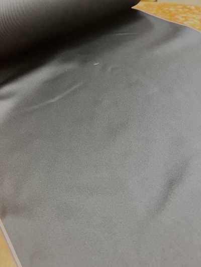 100 Japanese-made Genuine Silk Double-Sided Twill Satin Haiken Fabric, Dark Navy