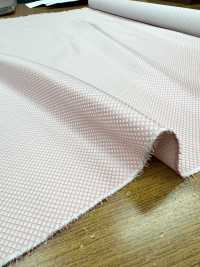 180P [outlet] Yamanashi Fujiyoshida 100% Silk Diagonal Checkerboard Pattern Pink[Textile] Yamamoto(EXCY) Sub Photo