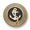 222 Japanese-made Metal Button For Suits And Jackets, Gold/black