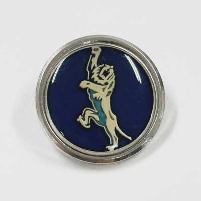 302 Japan-made Metal Buttons For Suits And Jackets, Silver Blue