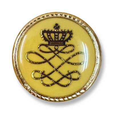 801 Japanese-made Metal Buttons For Suits And Jackets, Gold/yellow