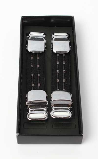 AB-8-Y Sleeve Garter Square Dot Yoke Hanger Type (Type That Sandwiches The Sleeve From Above And Below)