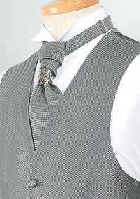 YT-02 Gray Jacquard Euro Thai Polyester Made In Japan[Formal Accessories] Yamamoto(EXCY) Sub Photo