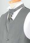 YT-02 Grey Jacquard Europe Tie Polyester Made In Japan