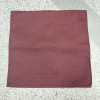 CF-23 Japanese Made Jacquard Pocket Square Herringbone Wine Red Red