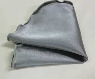 CF-GR Flower Pocket Square Gray