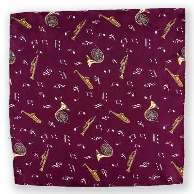 CF-JAZZ-WI Silk Print Chief Jazz Wine