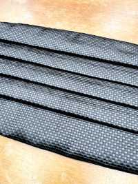 CM-986 Domestic Silk Jacquard Cummerbund Moss Stitch Pattern Black[Formal Accessories] Yamamoto(EXCY) Sub Photo