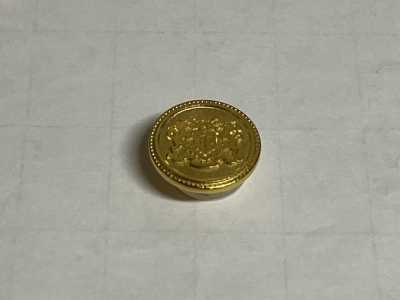 EX191 Japan-made Gold Metal Button For Suits And Jackets