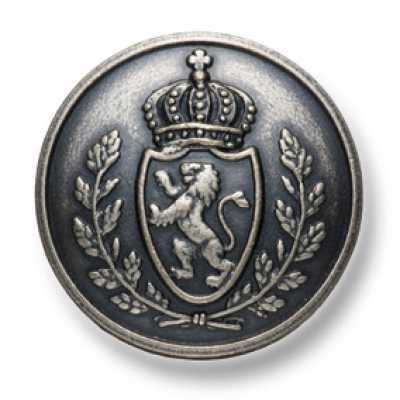 EX195 Made In Japan Metal Button For Suits And Jackets, Silver