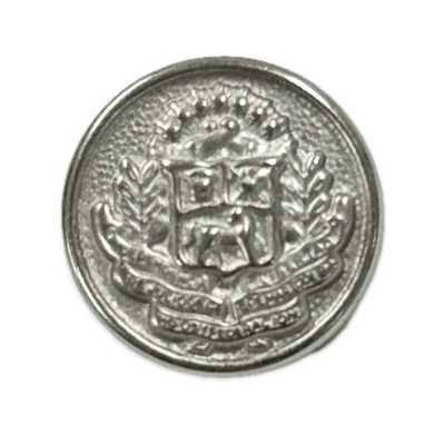 EX34 Made In Japan Metal Buttons For Suits And Jackets, Silver