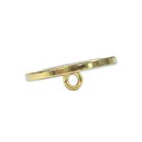 EX95 Made In Japan Metal Buttons For Suits And Jackets, Gold And Red Sub Photo