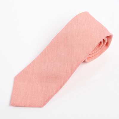 HARISSONS Linen Tie Pink