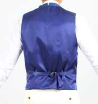 HLV-02 HARISSONS Linen Vest Blue[Formal Accessories] Yamamoto(EXCY) Sub Photo