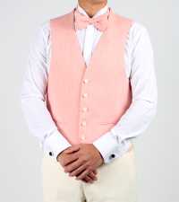 HLV-05 HARISSONS Linen Vest Pink[Formal Accessories] Yamamoto(EXCY) Sub Photo