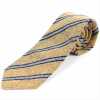 HVN-27 VANNERS Nep Silk Regimental Tie Yellow